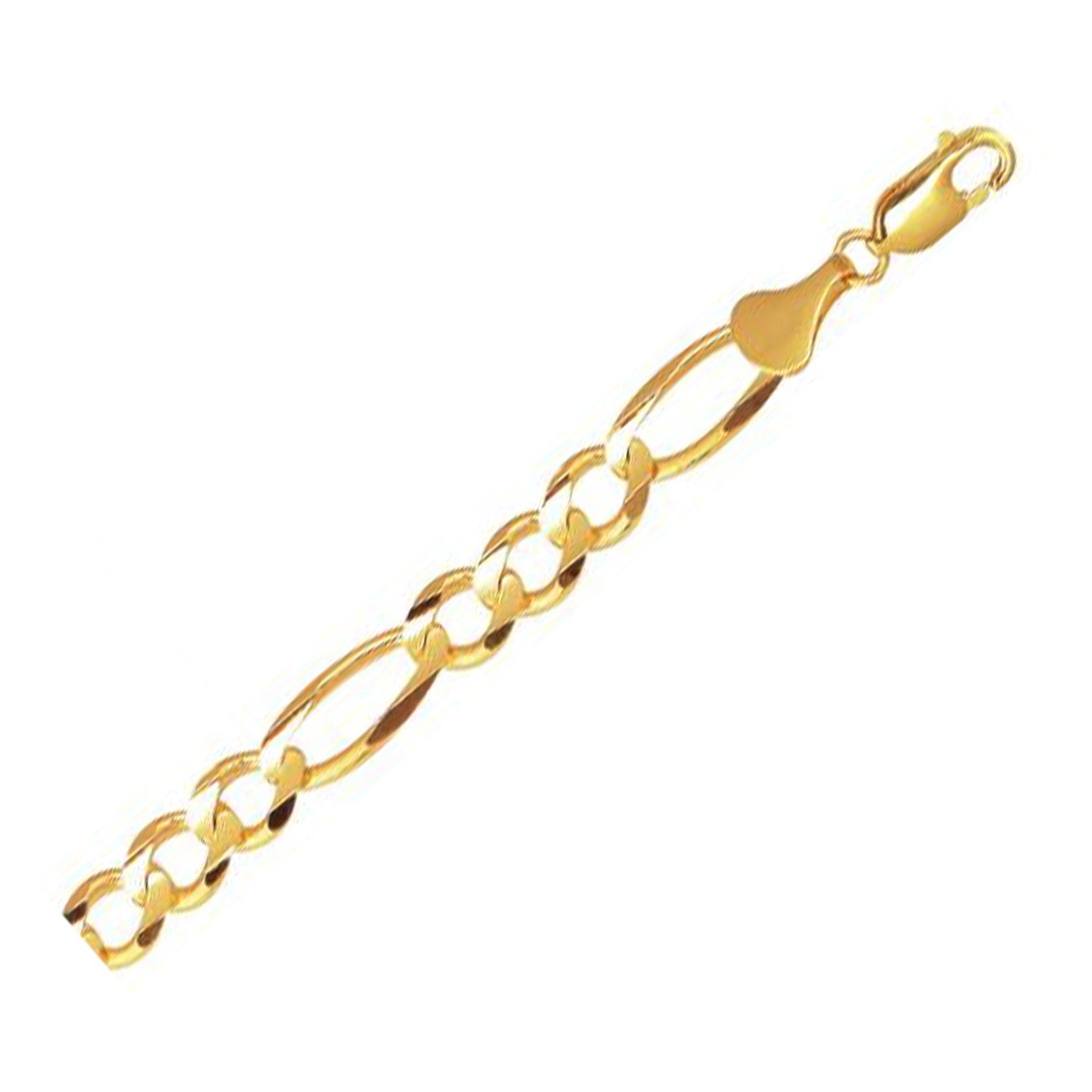 10K Yellow Gold Solid Figaro Chain 7 90 Mm 93308-1