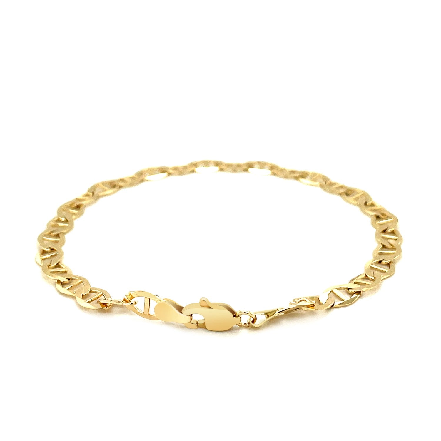 10k Yellow Gold Mariner Link Bracelet (5.10 mm)